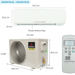 Điều hòa Mitsubishi Heavy SRK/SRC09CTR-S5